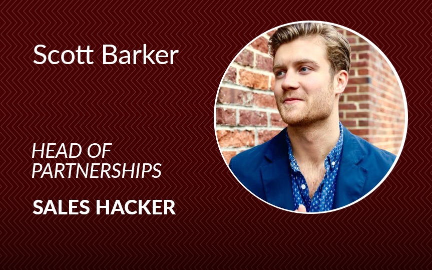Sales Hacker’s Scott Barker Shares His Sales Tips and Tricks From The Trenches