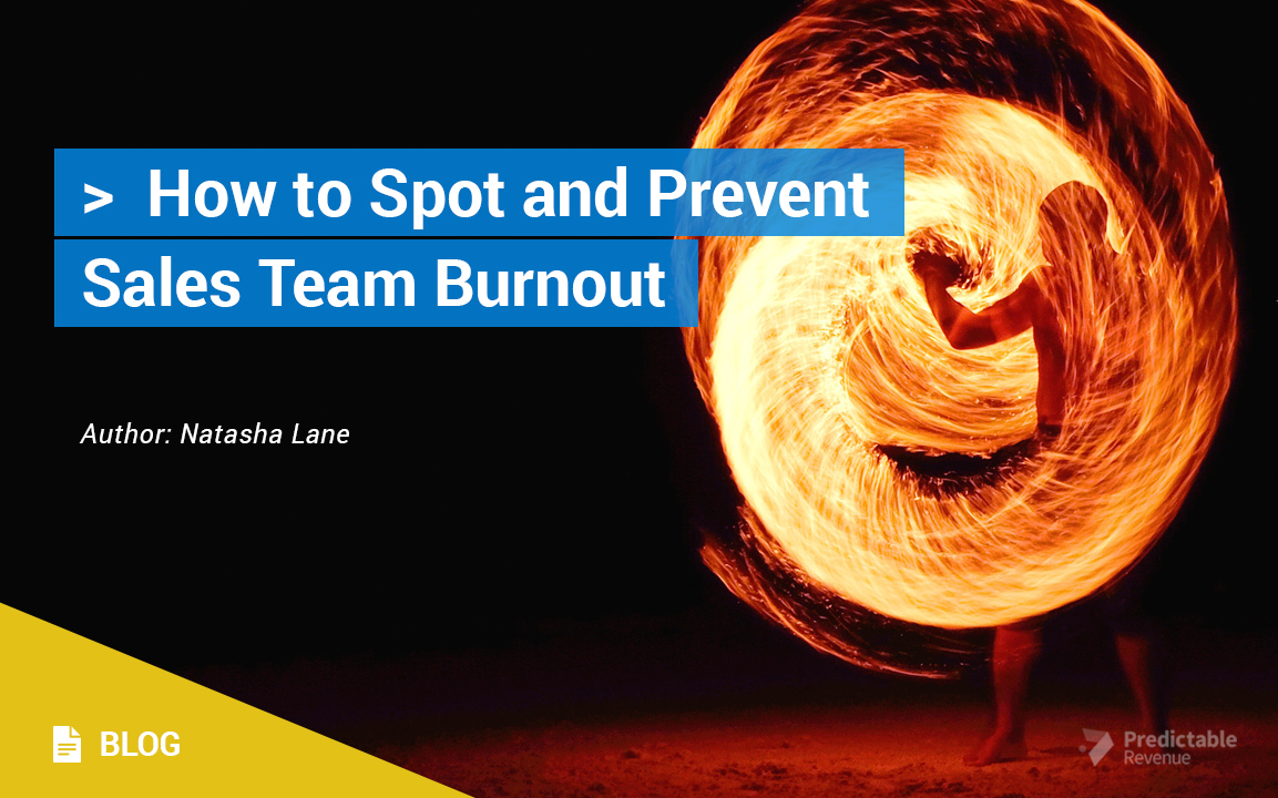 How to Spot and Prevent Sales Team Burnout
