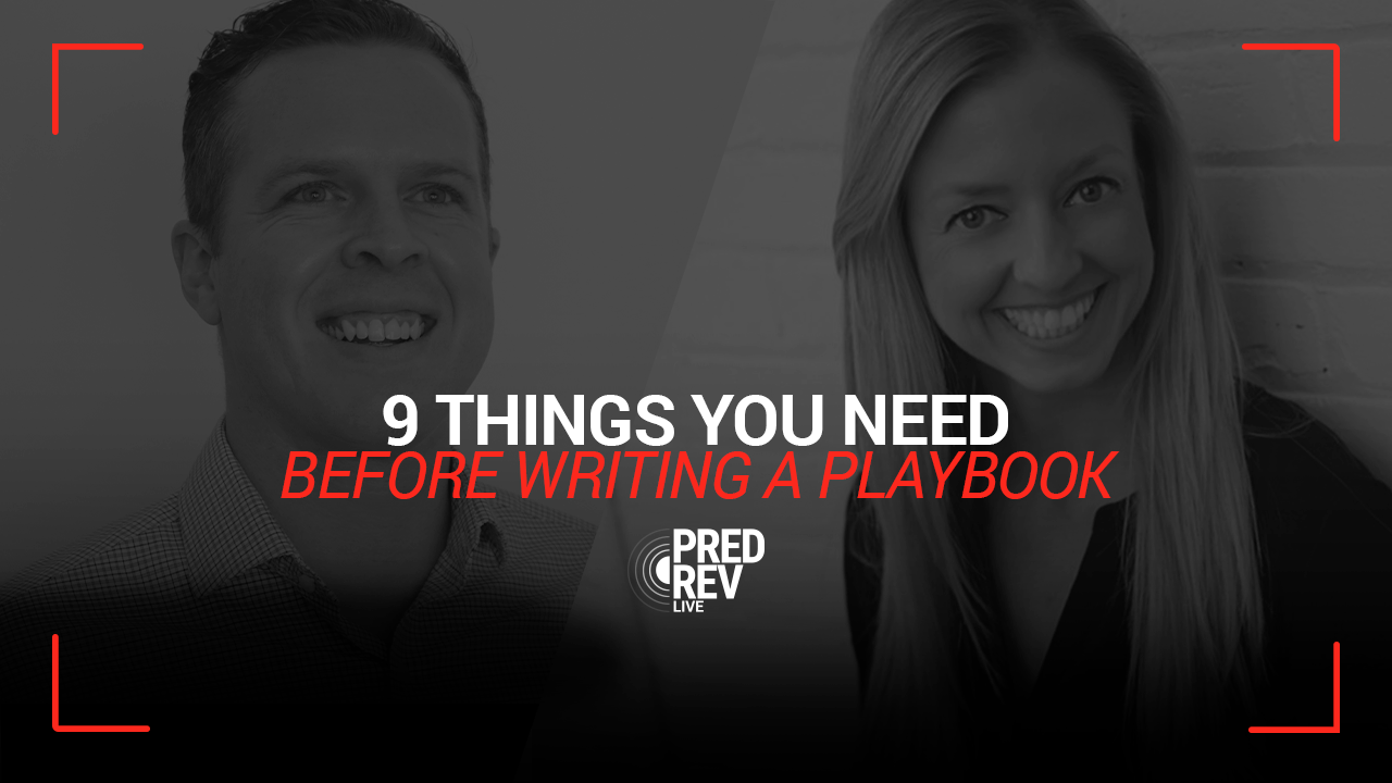 9 Things You Need Before Writing a Playbook