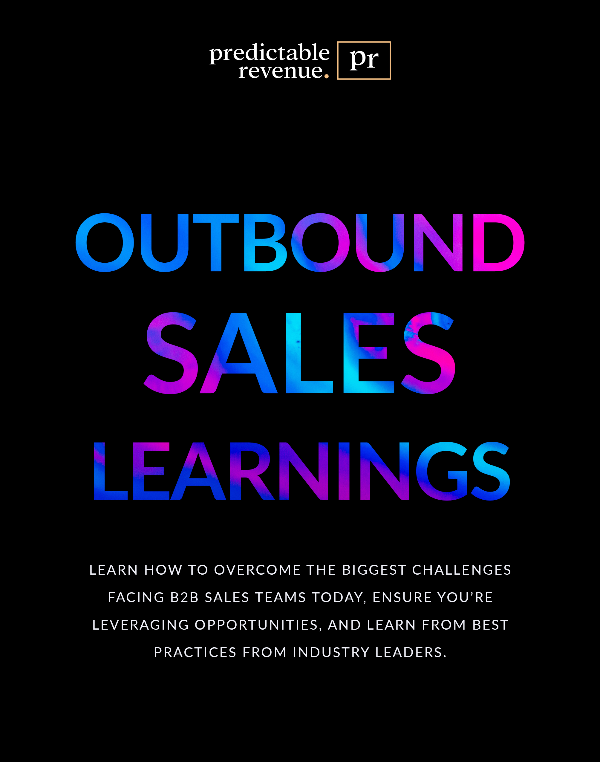 Outbound Sales Learnings