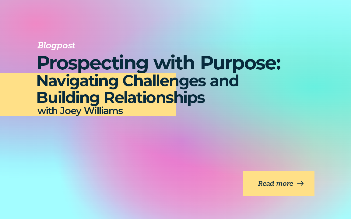 Navigating Challenges and Building Relationships with Joey Williams