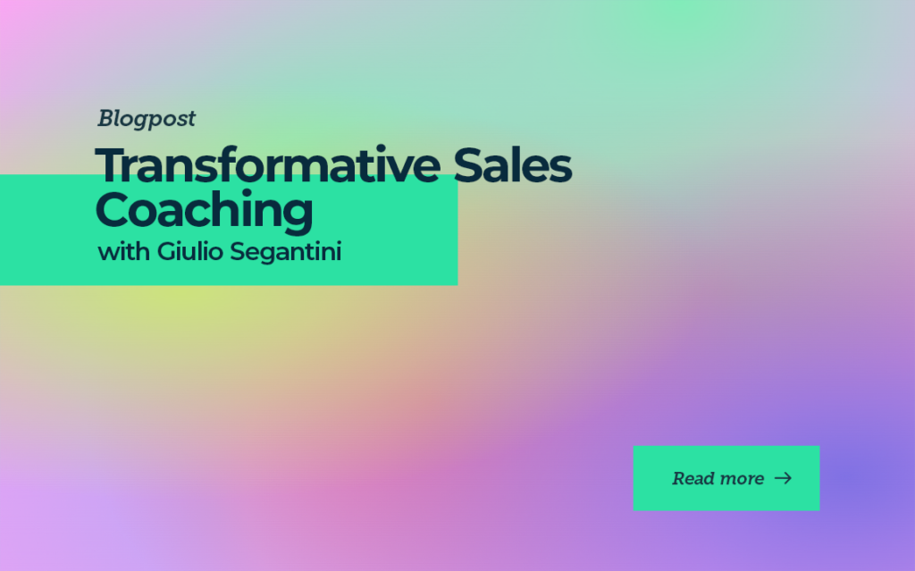 Transformative-Sales-Coaching-Giulio-Segantini-predictable-revenue-podcast-blog-collin-stewart