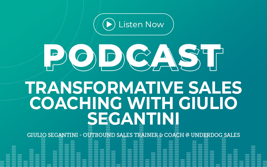 332: Transformative Sales Coaching with Giulio Segantini