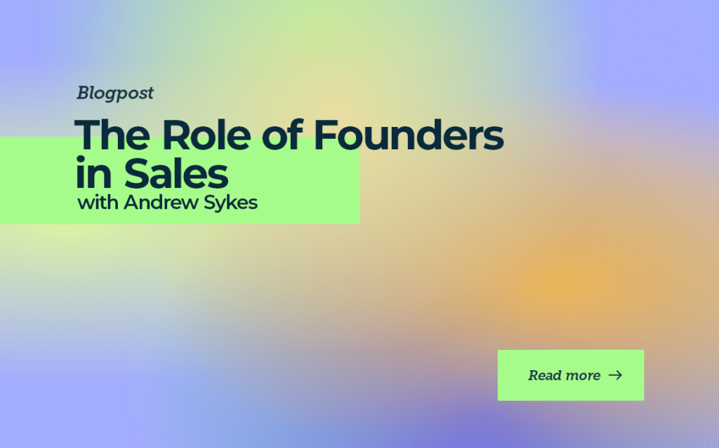 role-of-founders-predictable-revenue-podcast-book-sales-outbound-andrew-sykes-habits-at-work