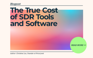 true-cost-sdr-tools-software-sales-development-predictable-revenue-price-level