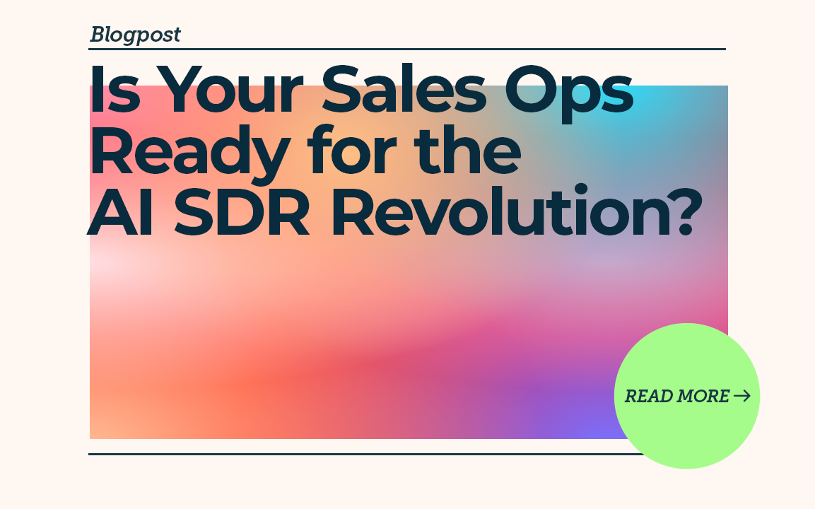 Is Your Sales Ops Ready for the AI SDR Revolution?