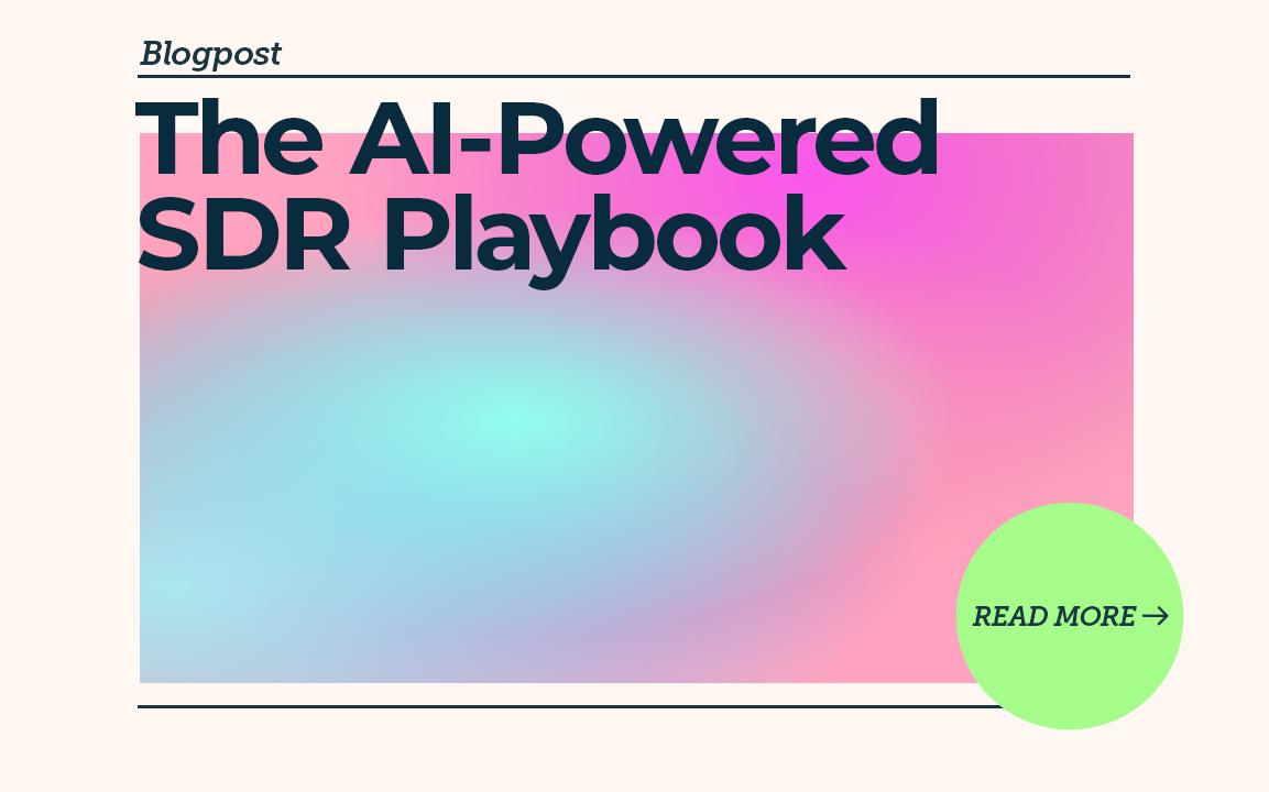The AI-Powered SDR Playbook